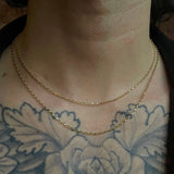 9K GOLD BELCHER NECKLACE - North Cross - Chain