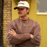 BROWN BASEBALL CAP - North Cross - Headwear