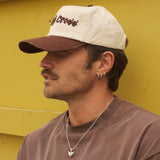 BROWN BASEBALL CAP - North Cross - Headwear