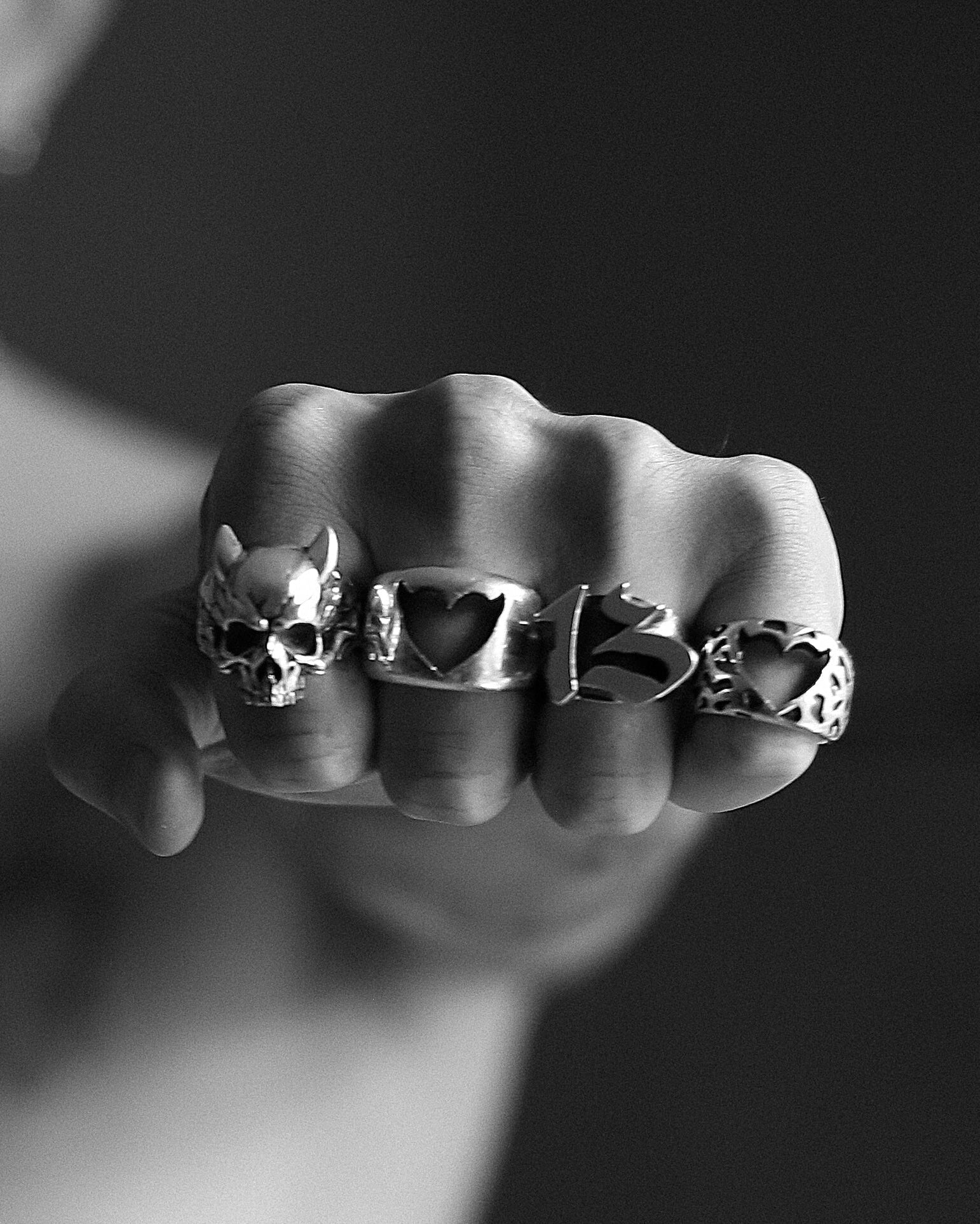 DEVIL SKULL RING - North Cross - Rings