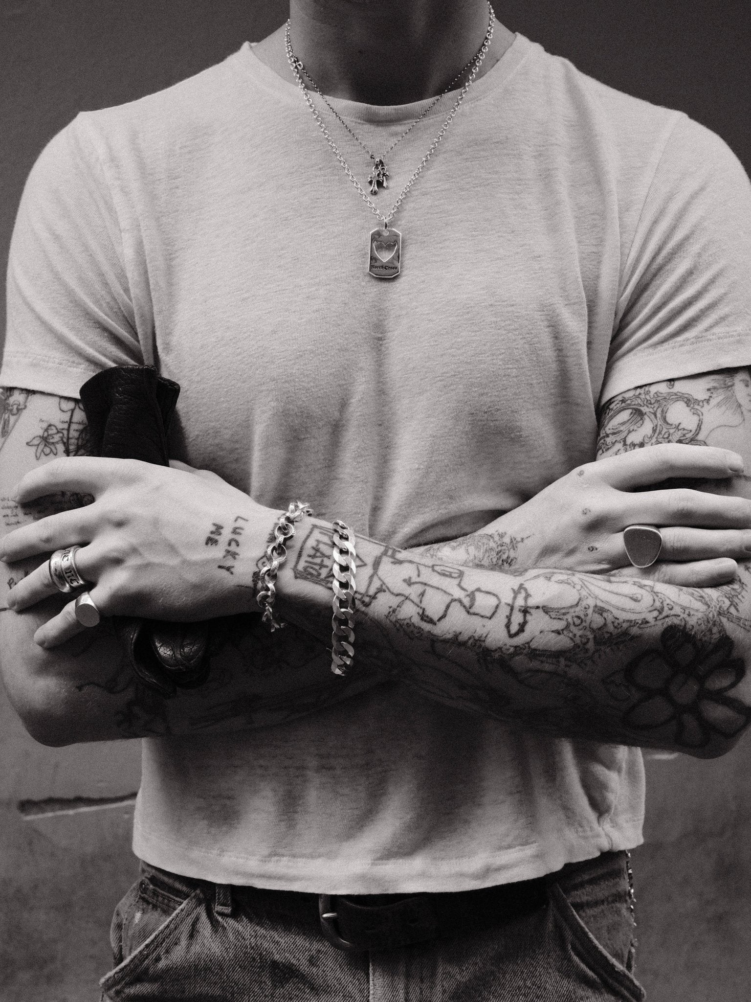 DOG TAG PENDANT - North Cross - Pendant