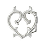 HEART OF THORNS BELT BUCKLE - North Cross - Buckles