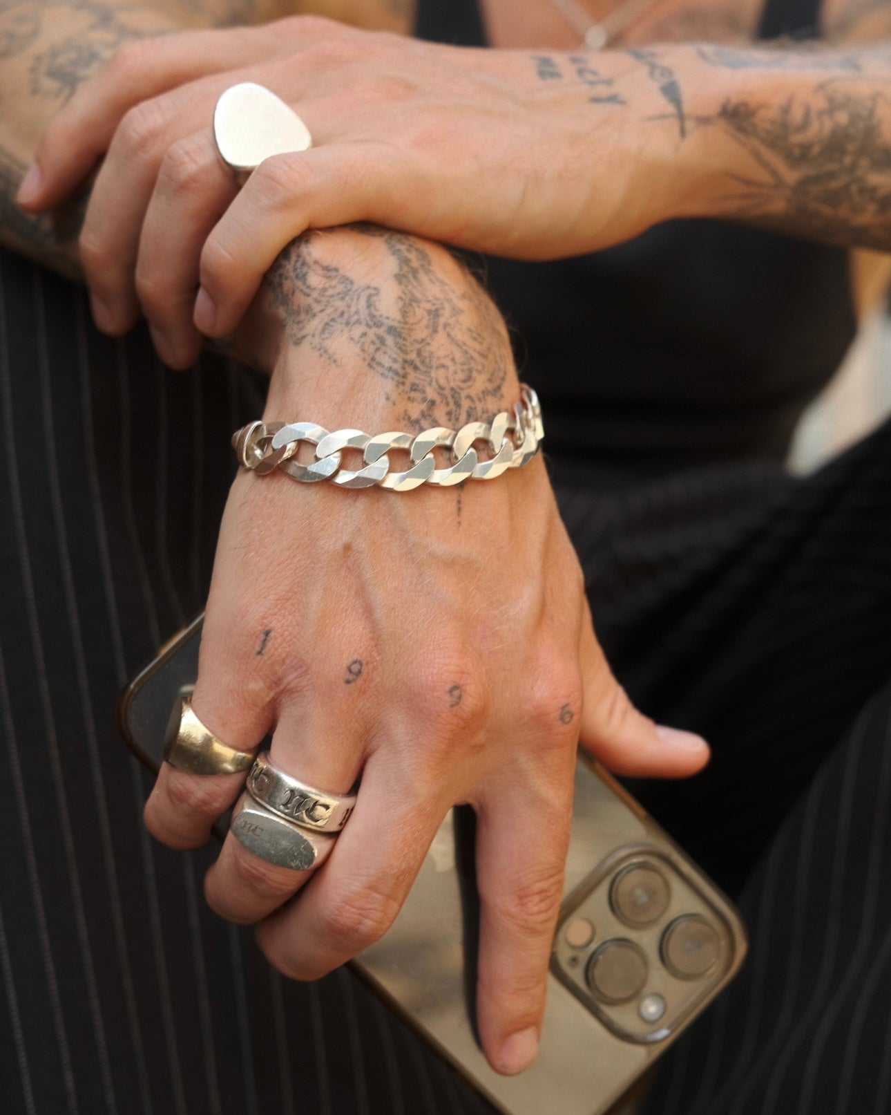 HEAVY CURB BRACELET - North Cross - Bracelet