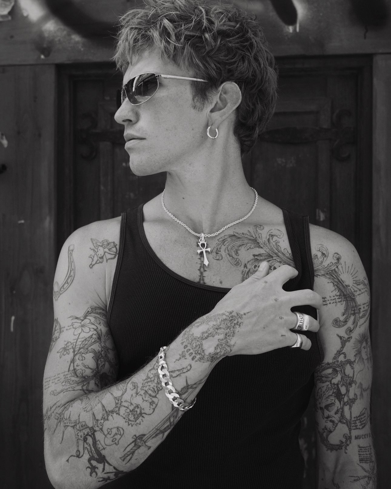 HEAVY CURB BRACELET - North Cross - Bracelet