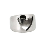 HORNED HEART RING - North Cross - Rings