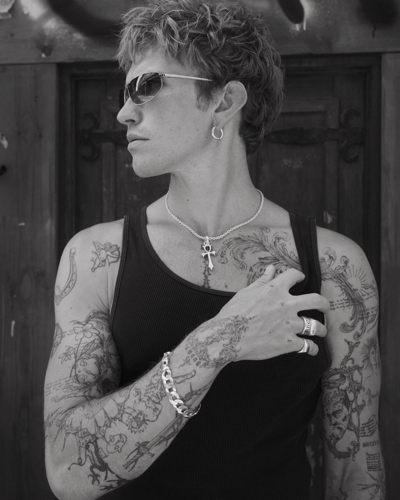 LARGE CROSS PENDANT - North Cross - Pendant