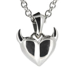 LARGE HORNED HEART PENDANT - North Cross - Pendant