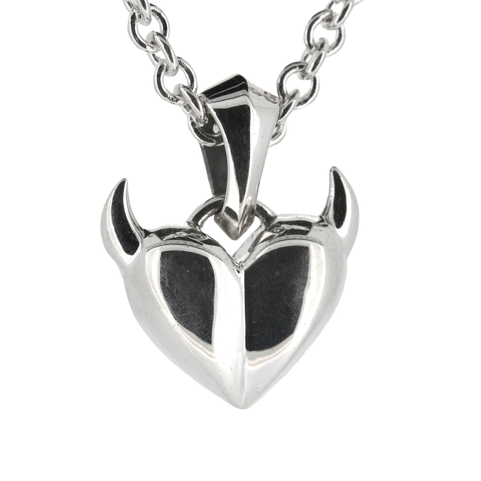 LARGE HORNED HEART PENDANT - North Cross - Pendant