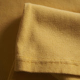 RIBBED TANK TOP - VINTAGE YELLOW - North Cross -