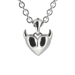 SMALL HORNED HEART PENDANT - North Cross - Pendant
