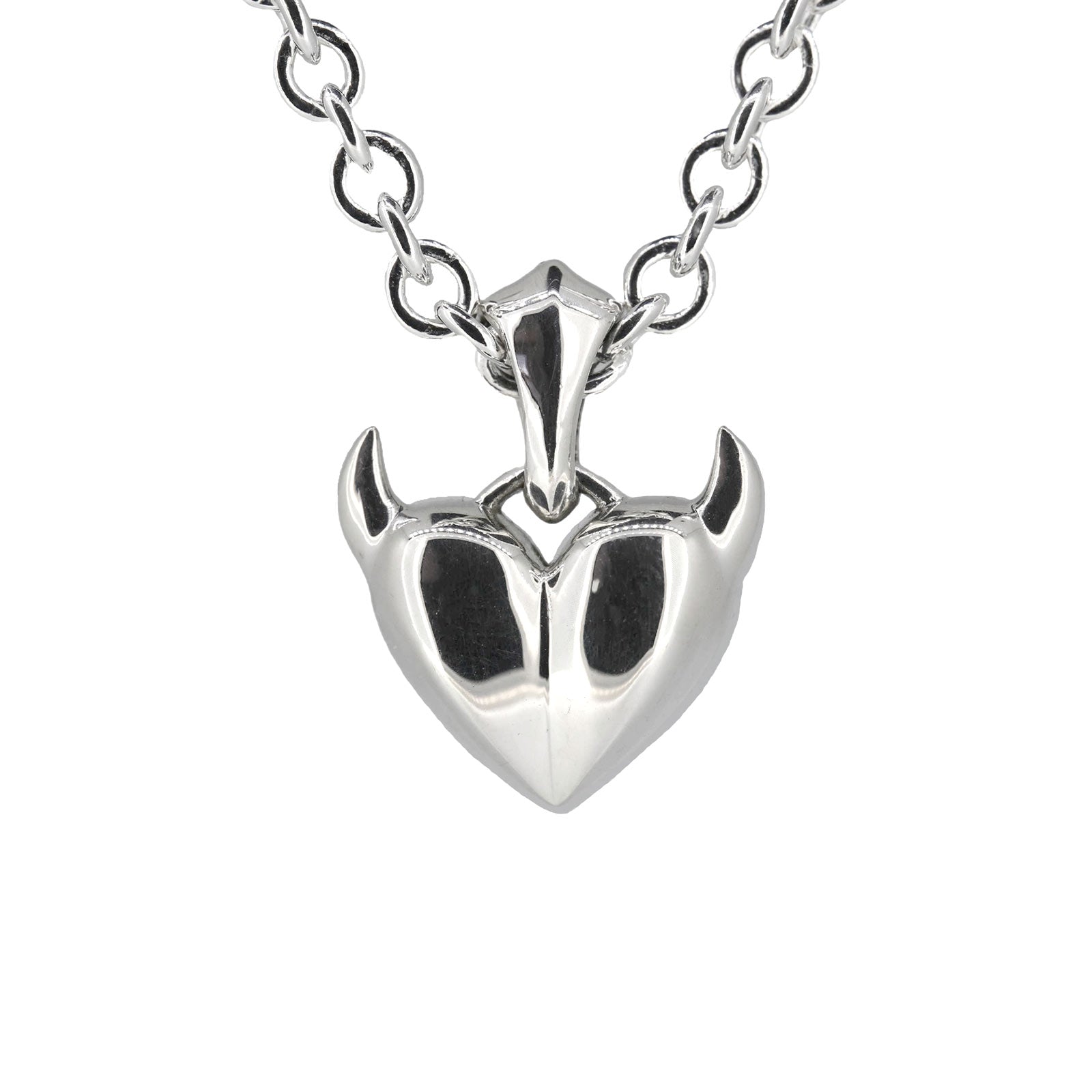 SMALL HORNED HEART PENDANT - North Cross - Pendant
