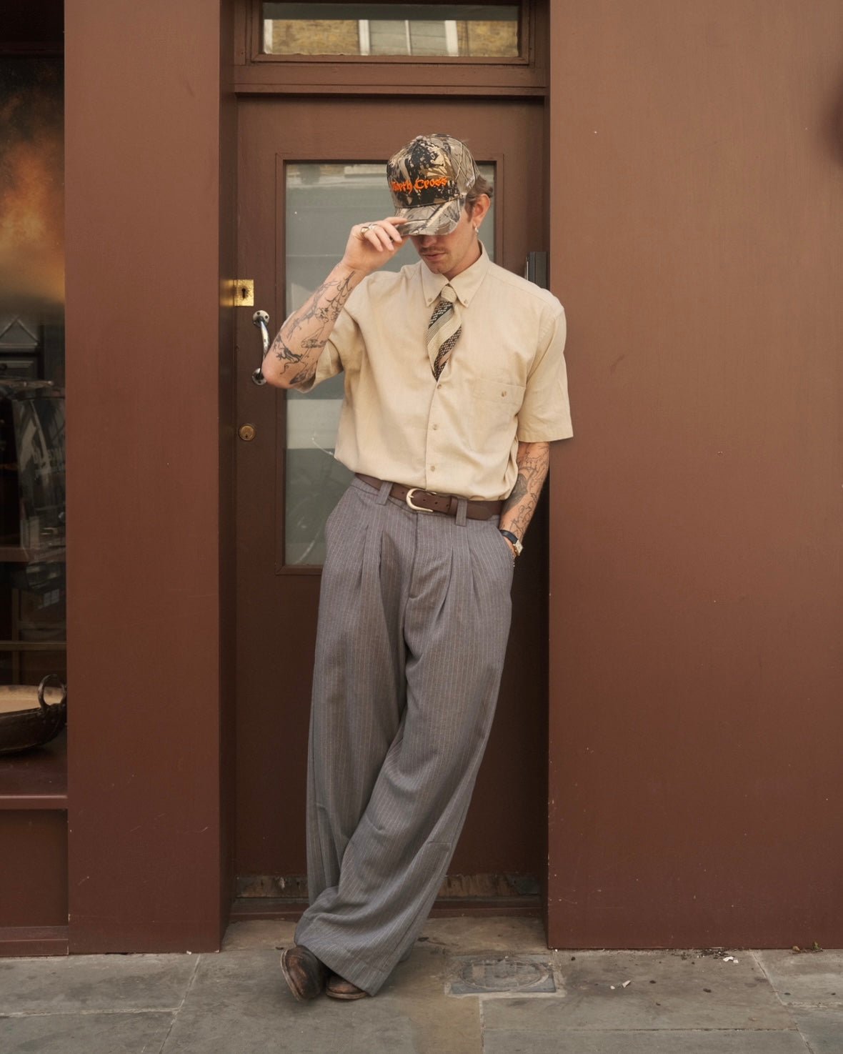 The Everyday Leather Belt - Vintage Brown - North Cross - Belt