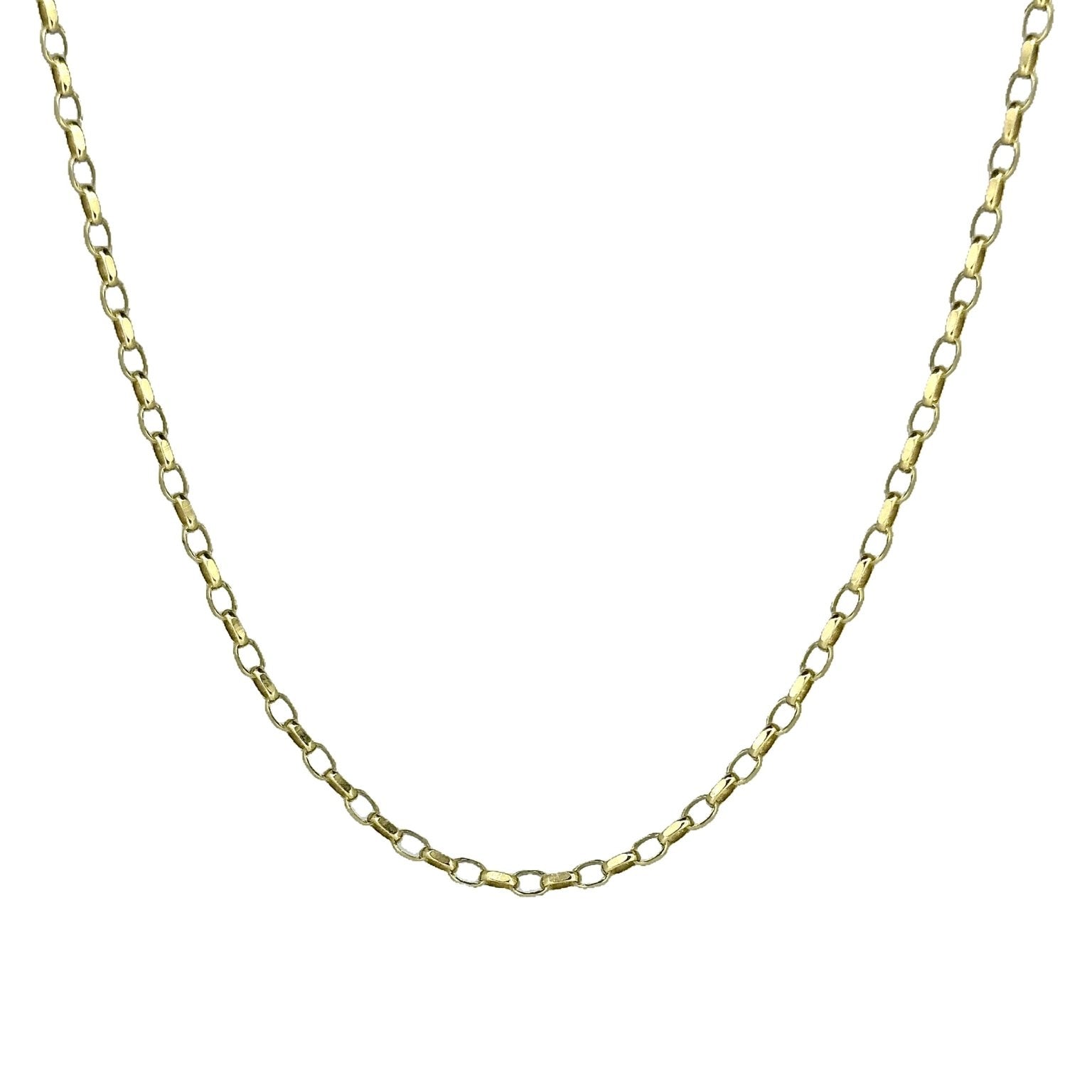 9K GOLD BELCHER NECKLACE - North Cross - Chain