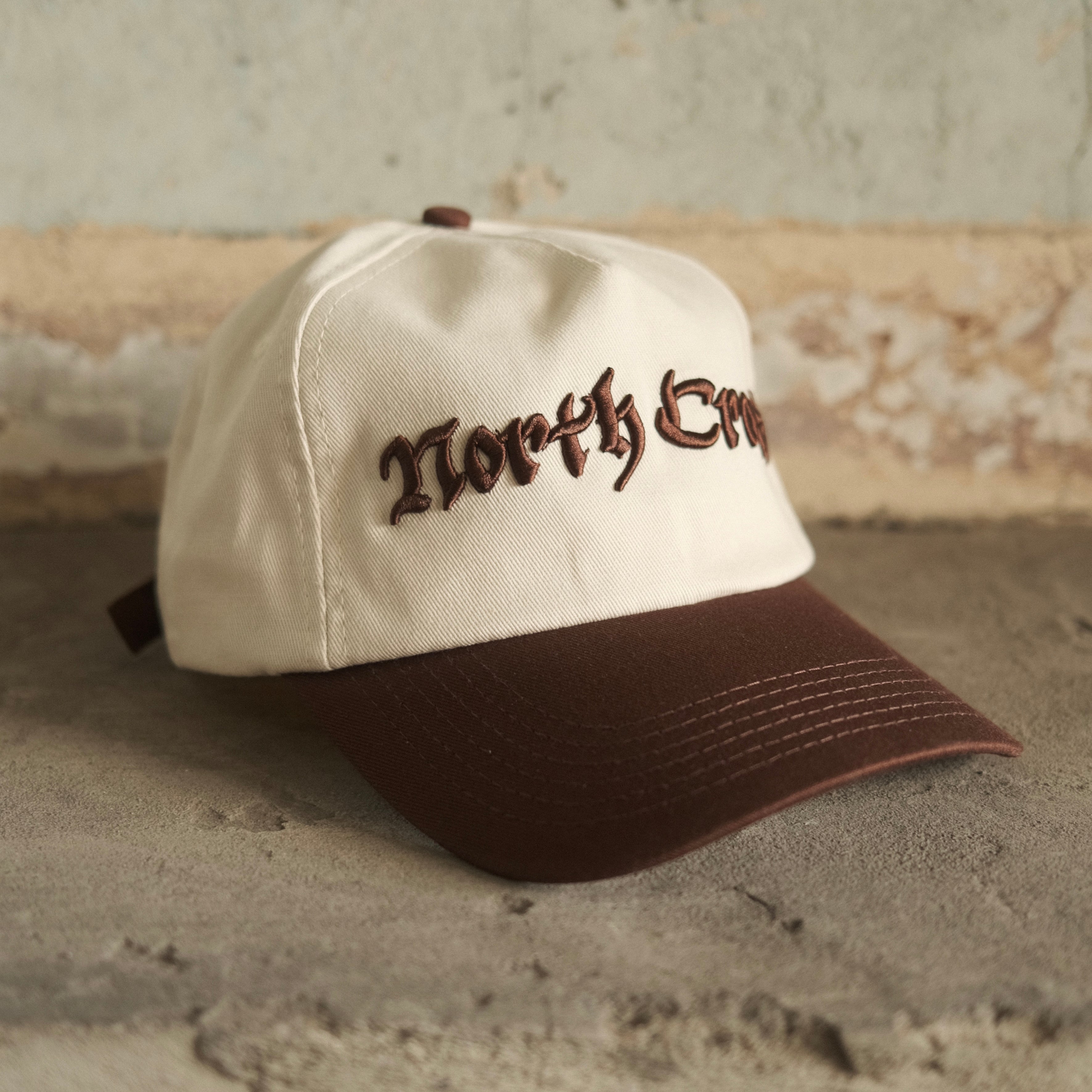 Brown North Cross baseball cap