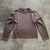 THE HEAVY LONG SLEEVE - FADED BROWN