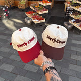 BROWN BASEBALL CAP
