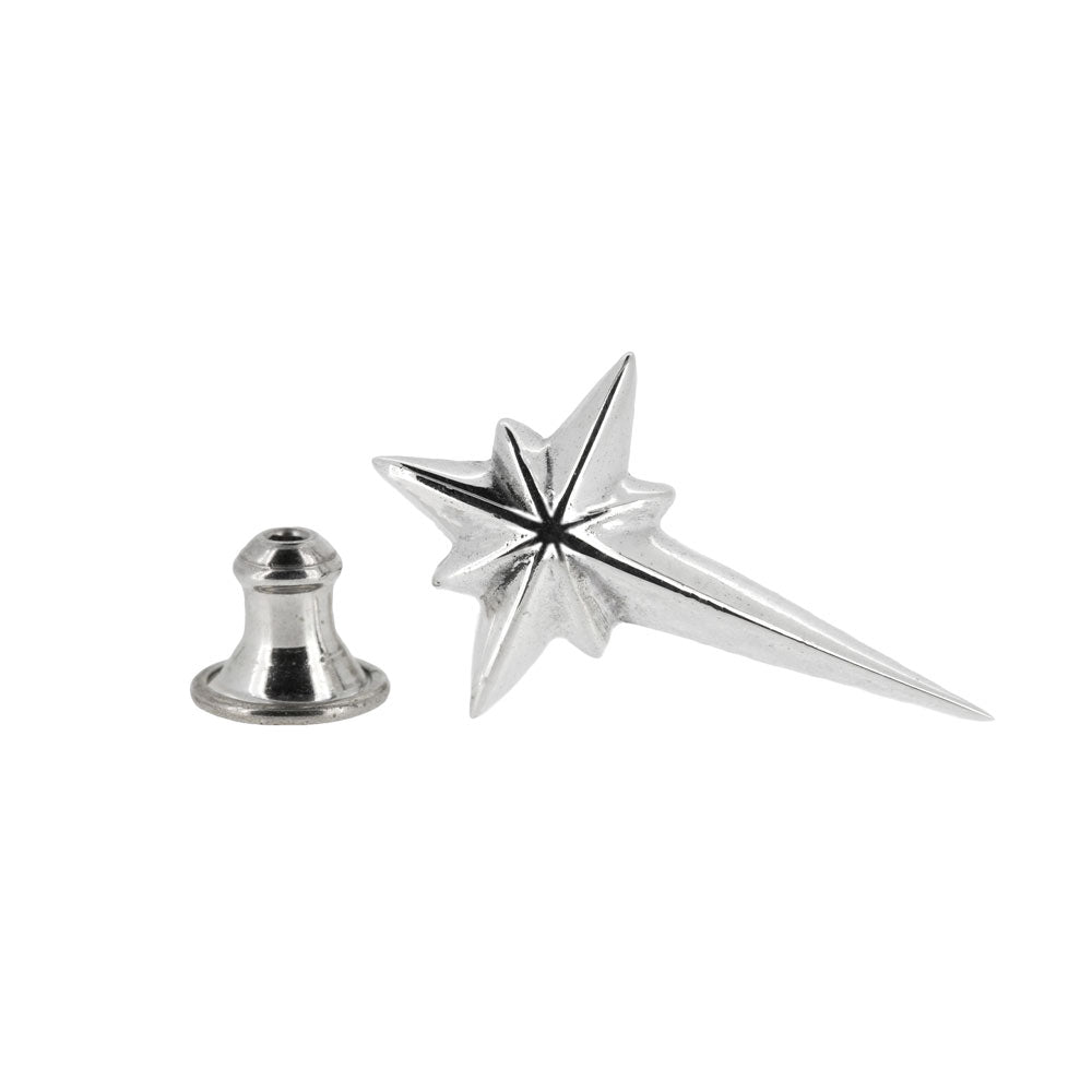 North Star stud earrings in 925 sterling silver