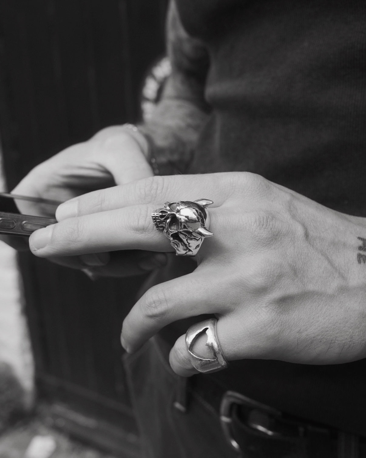 DEVIL SKULL RING - North Cross - Rings
