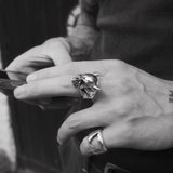 DEVIL SKULL RING - North Cross - Rings