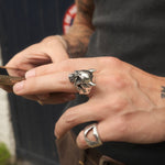 DEVIL SKULL RING - North Cross - Rings