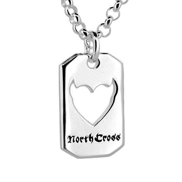 The North Cross Dog Tag Pendant