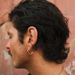 GOLD LARGE HOOP - North Cross - Earring