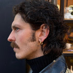 GOLD NC LARGE HOOP - North Cross - Earring