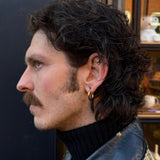 GOLD NC LARGE HOOP - North Cross - Earring