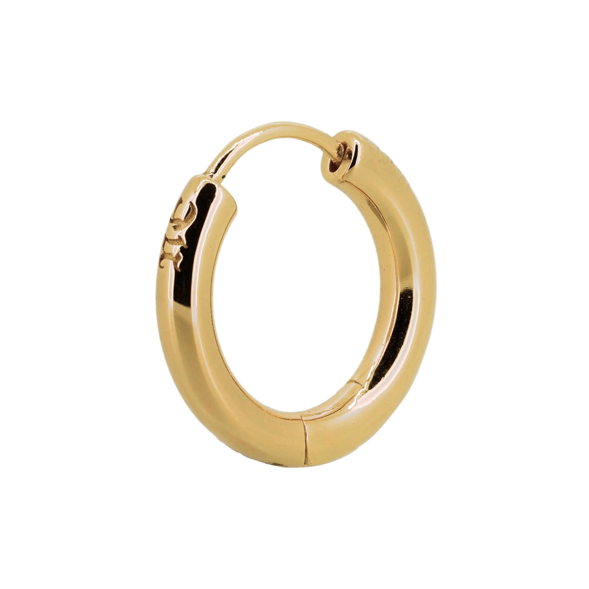GOLD NC LARGE HOOP - North Cross - Earring