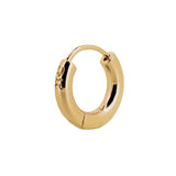 GOLD NC SMALL HOOP - North Cross - Earring