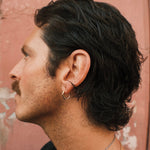 GOLD SMALL HOOP - North Cross - Earring