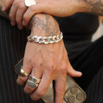 HEAVY CURB BRACELET - North Cross - Bracelet
