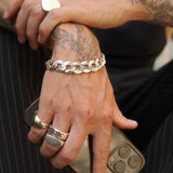 HEAVY CURB BRACELET - North Cross - Bracelet