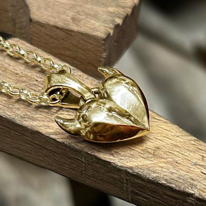 HORNED HEART PENDANT - North Cross - Pendant