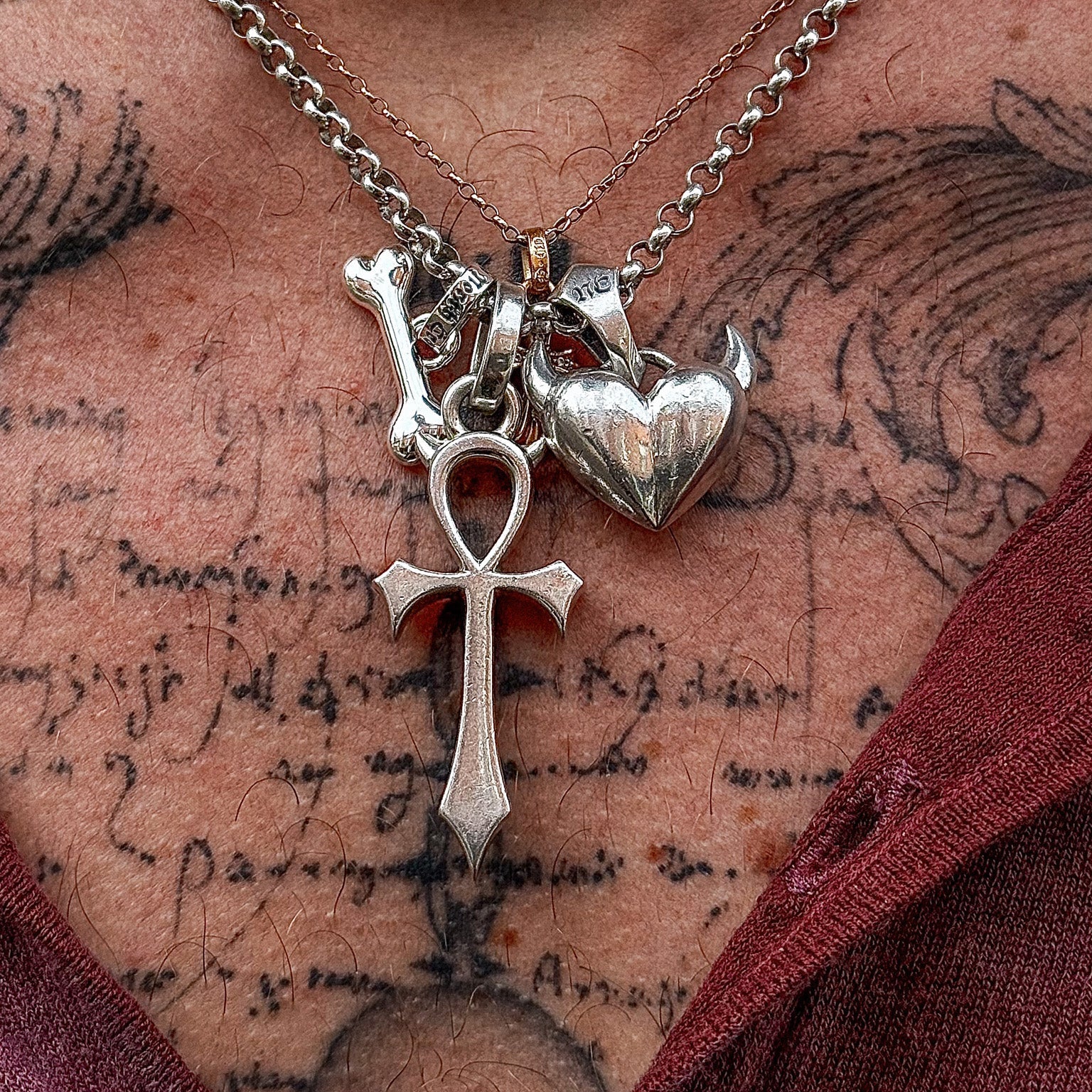 LARGE CROSS PENDANT - North Cross - Pendant
