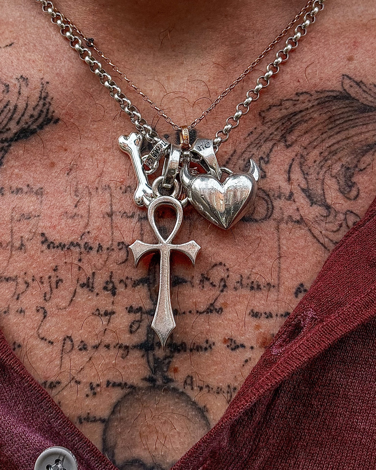 LARGE CROSS PENDANT - North Cross - Pendant