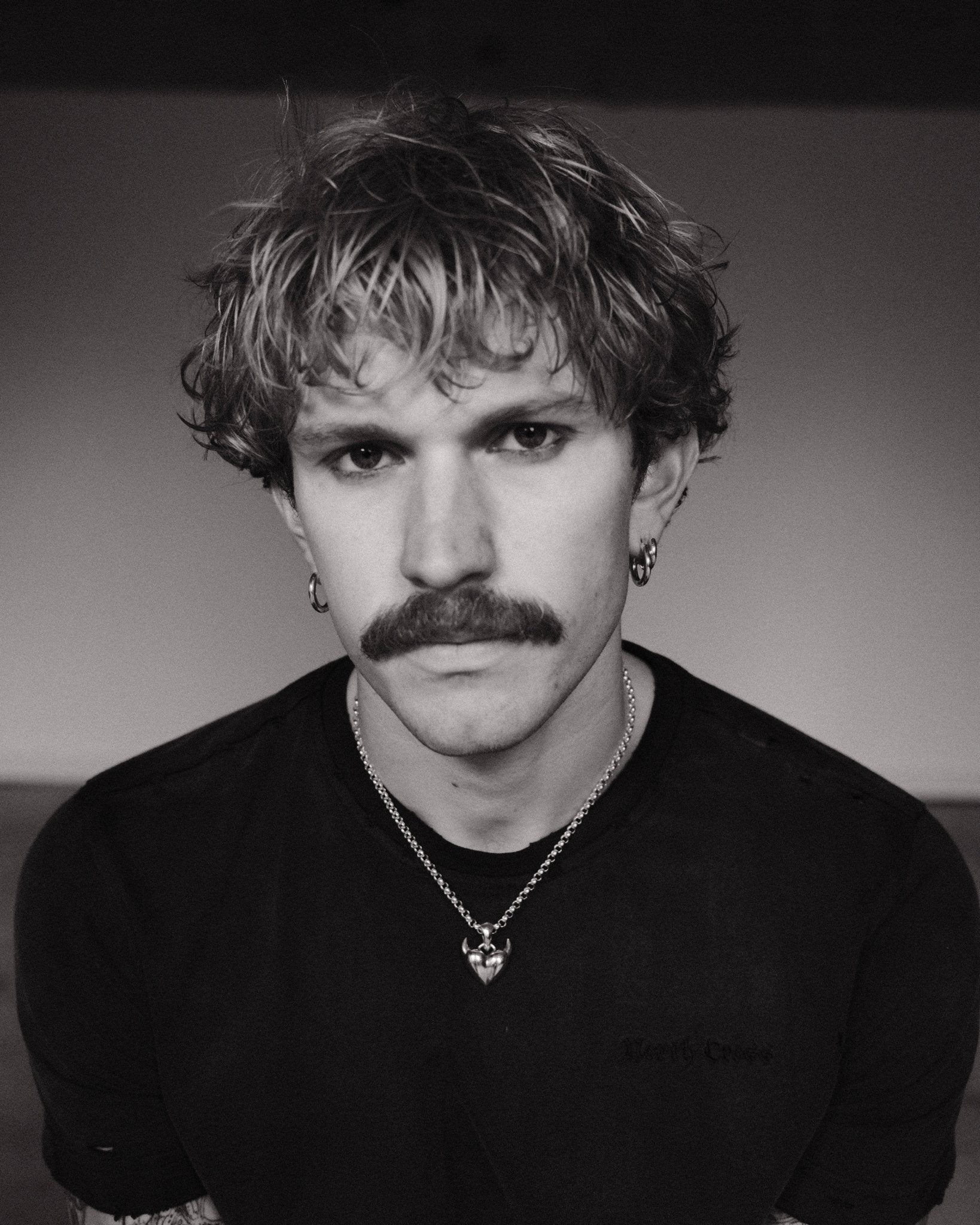 LARGE HORNED HEART PENDANT - North Cross - Pendant