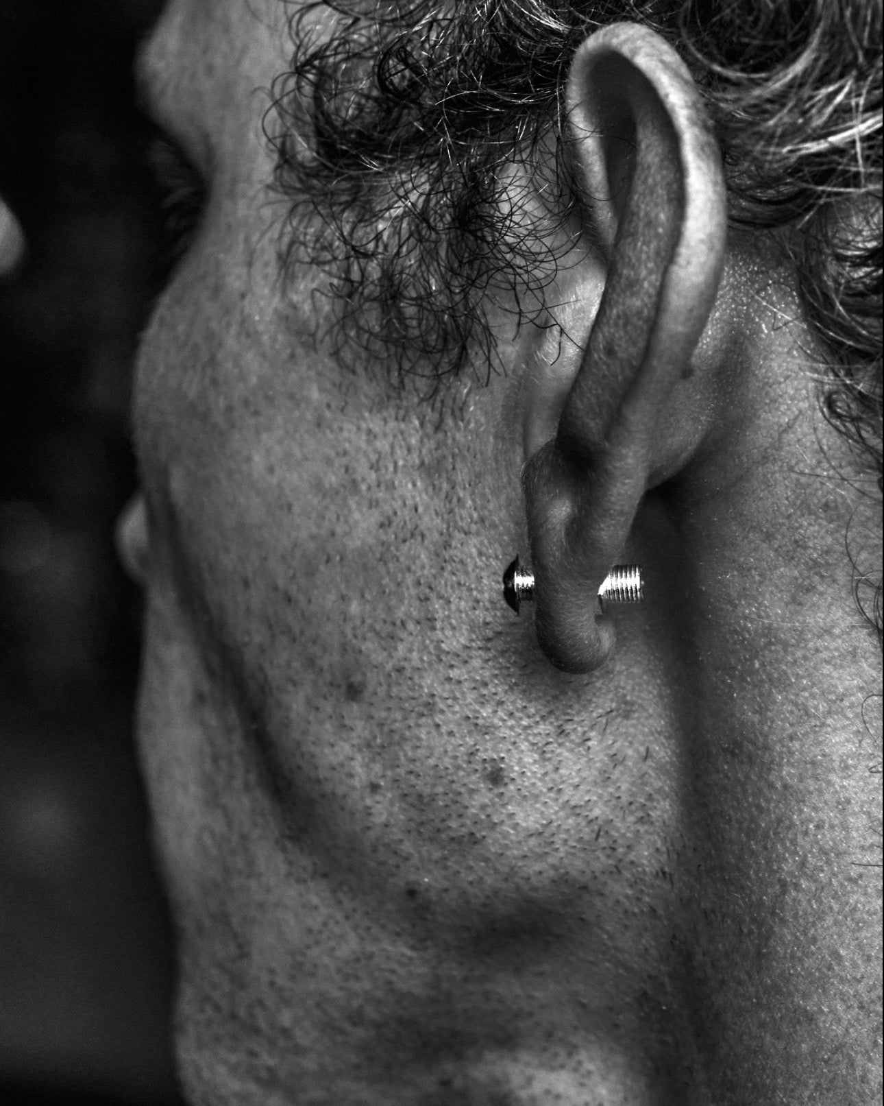 SCREW STUD (coming soon) - North Cross - Earring