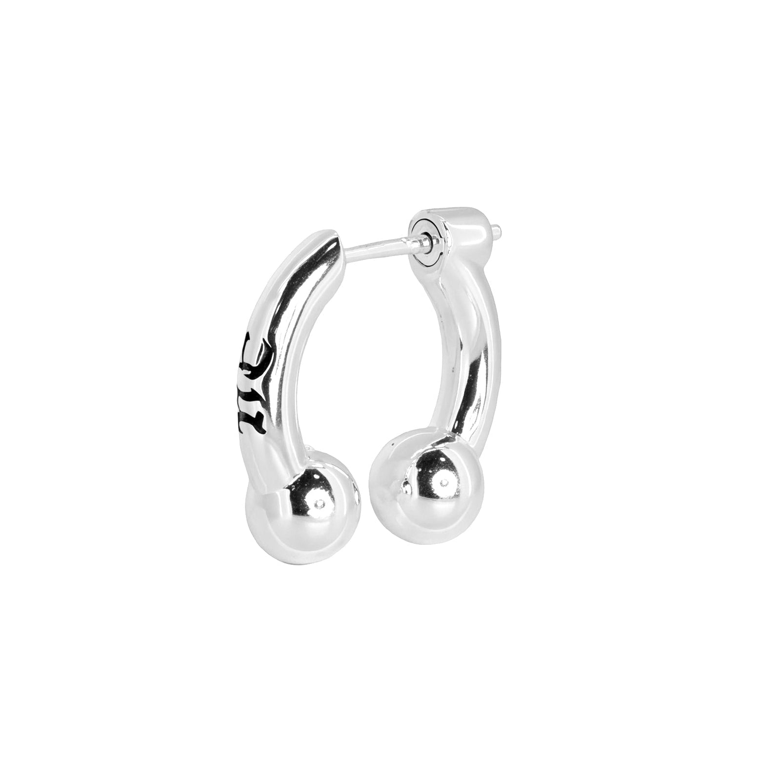The Barbell - North Cross - Earring