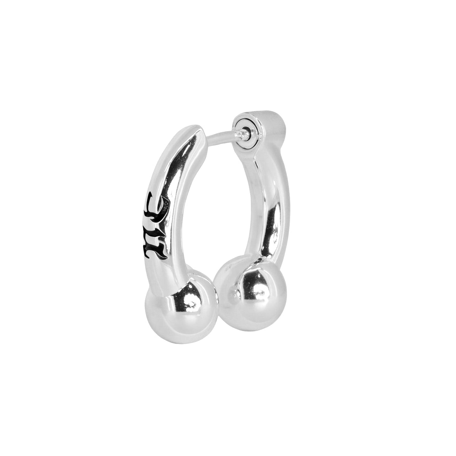 The Barbell - North Cross - Earring