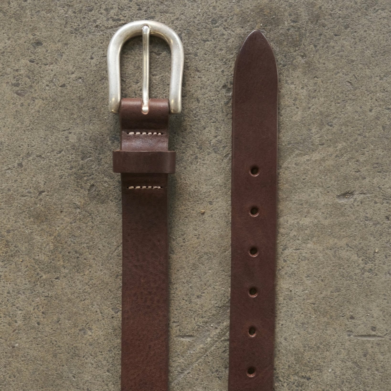 The Everyday Leather Belt - Vintage Brown - North Cross - Belt