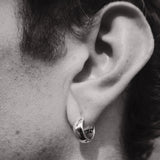WIDE HOOP - North Cross - Earring