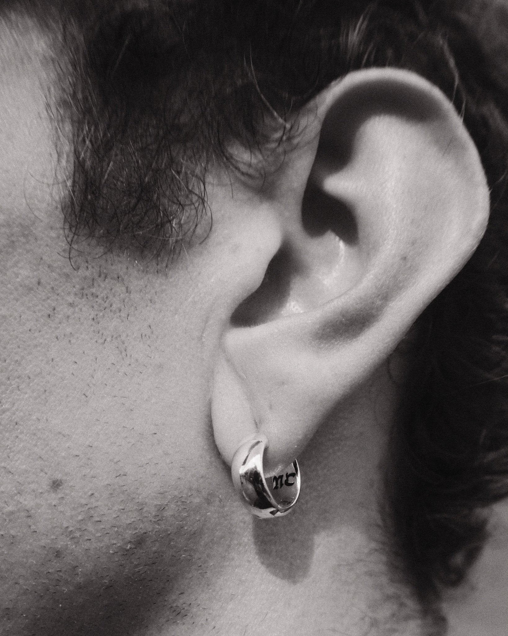 WIDE HOOP - North Cross - Earring