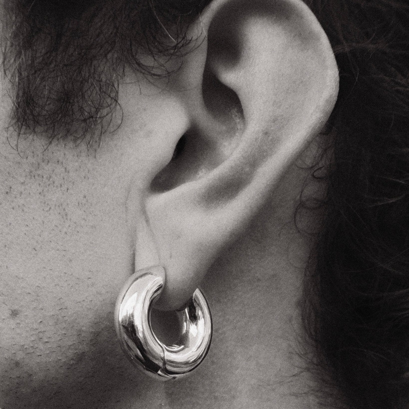XL Hoop - North Cross - Earring