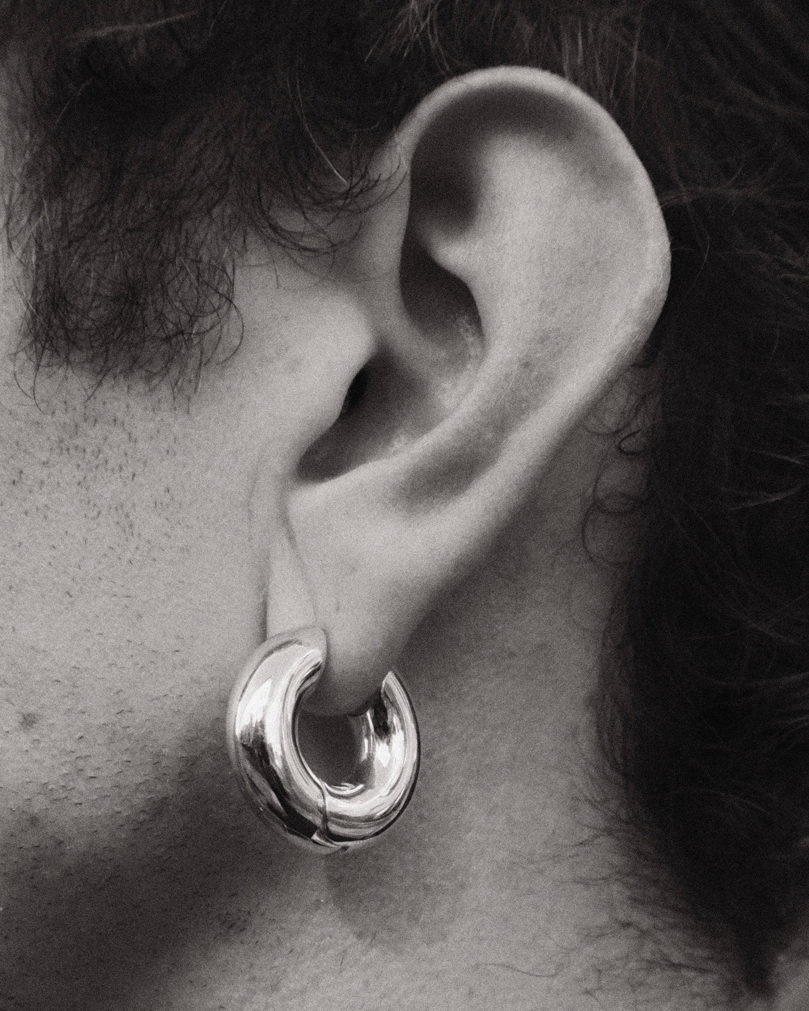 XL Hoop - North Cross - Earring